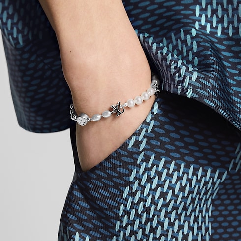 Pearls Fusion Bracelet . in Men's Fashion Jewellery Bracelets collections by Louis Vuitton (Product zoom)