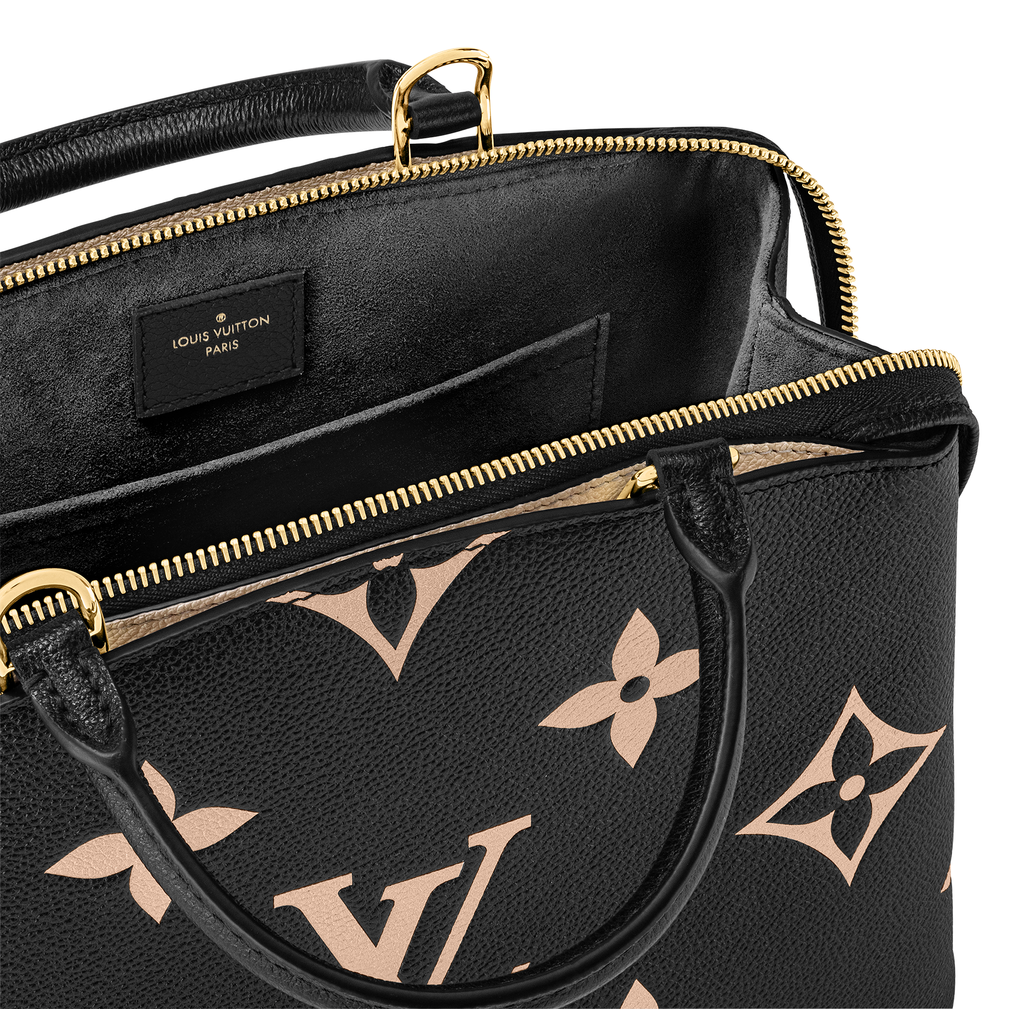 Petit Palais Bicolour Monogram Empreinte Leather in Women