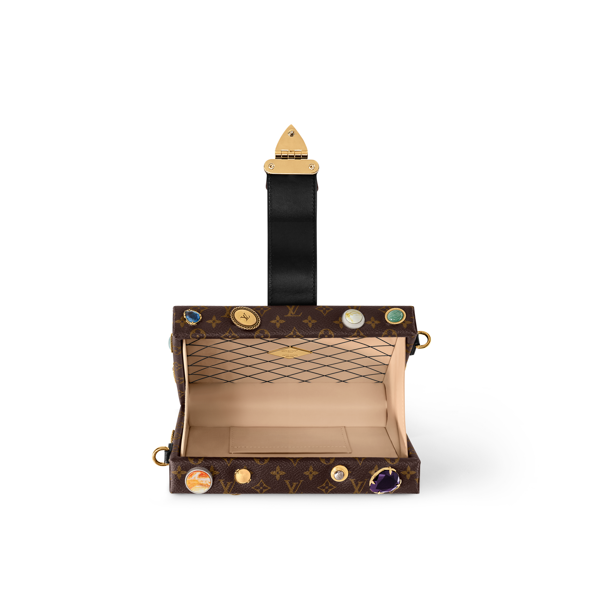 Petite Malle Celebration Heirloom Monogram in Bags and Small Leather Goods