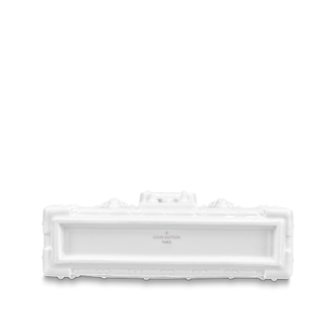 Petite Malle Porcelain Vase Monogram in Trunks, Travel and Home's Highlights Art of Living Campaign collections by Louis Vuitton (Product zoom)