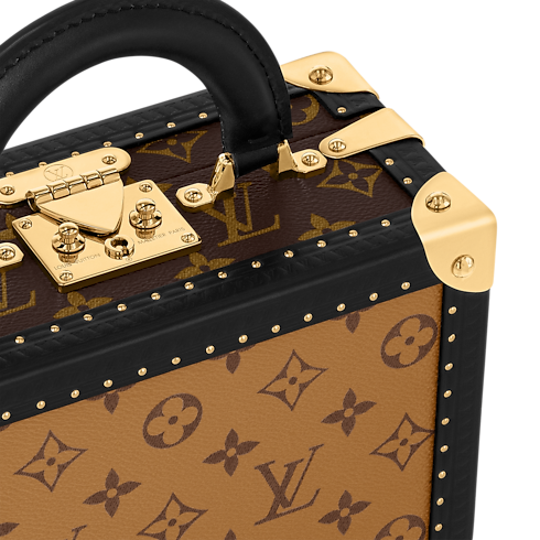 Petite Valise Monogram Reverse Monogram Reverse in Les Extraordinaires's Hardsided Wearable Trunks collections by Louis Vuitton (Product zoom)