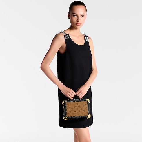 Petite Valise Monogram Reverse Monogram Reverse in Les Extraordinaires's Hardsided Wearable Trunks collections by Louis Vuitton (Product zoom)