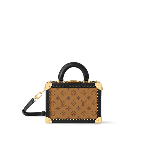 Petite Valise Monogram Reverse Monogram Reverse in Les Extraordinaires's Hardsided Wearable Trunks collections by Louis Vuitton (Product zoom)
