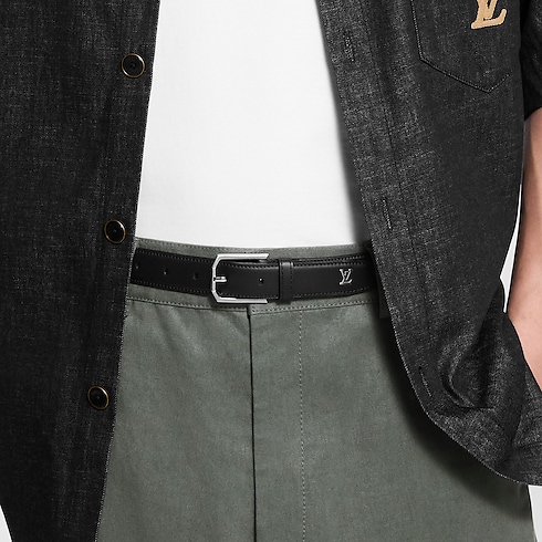 Pin Heritage 25mm Belt in Men's Accessories Men's Belts collections by Louis Vuitton (Product zoom)