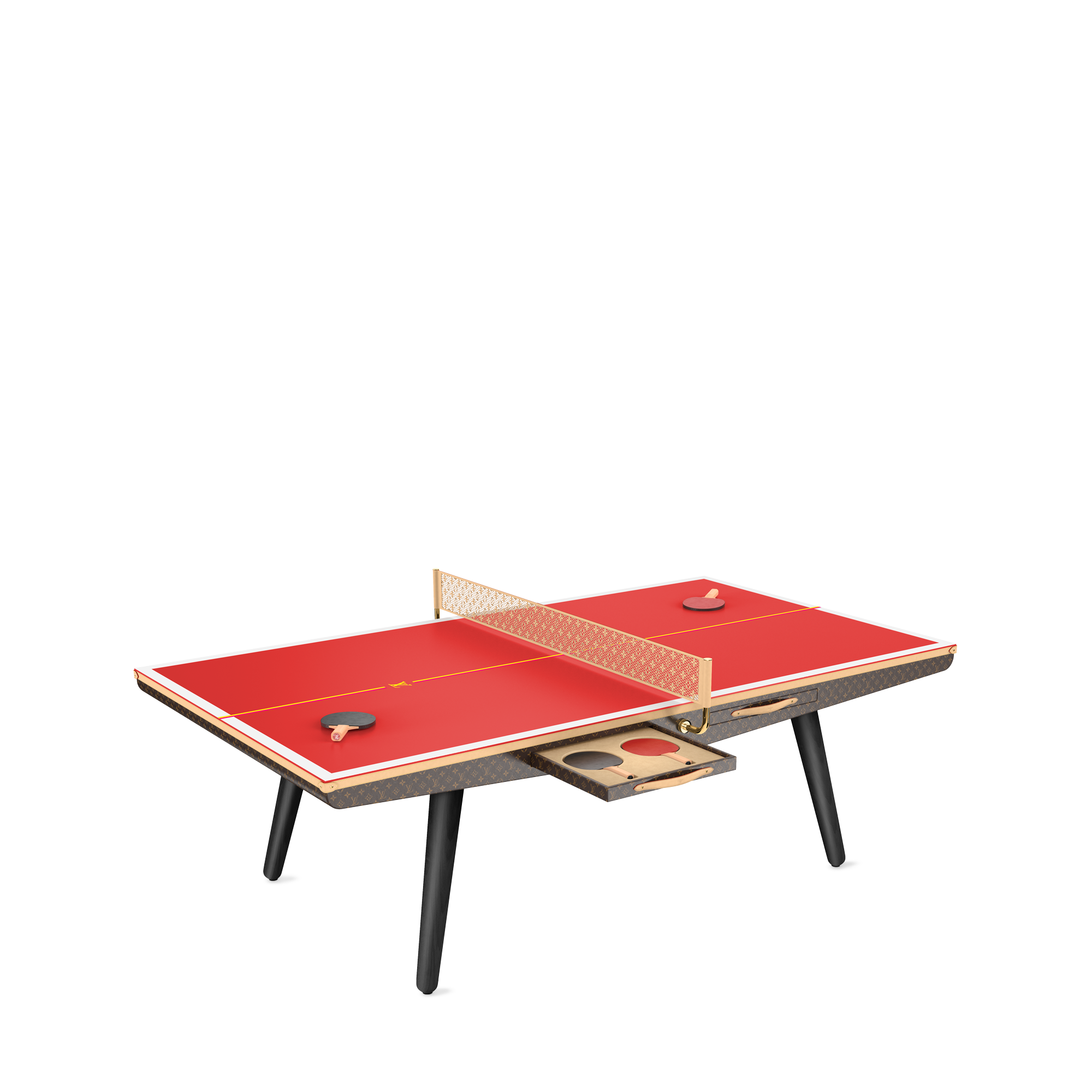 Ping-Pong Table Canvas domestic size Monogram in Trunks, Travel and Home