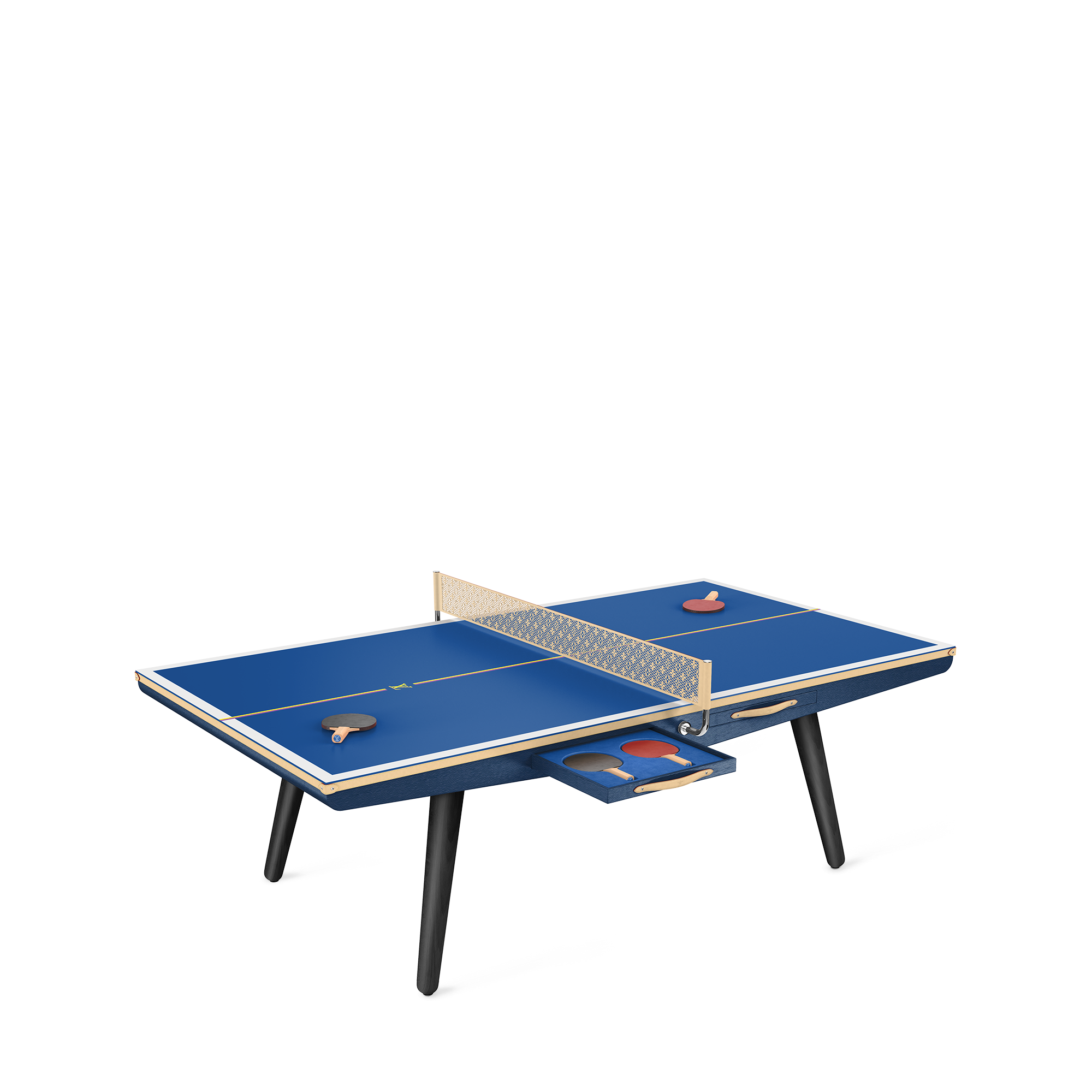 Ping-Pong Table Epi Domestic Size Epi Leather in Trunks, Travel and Home