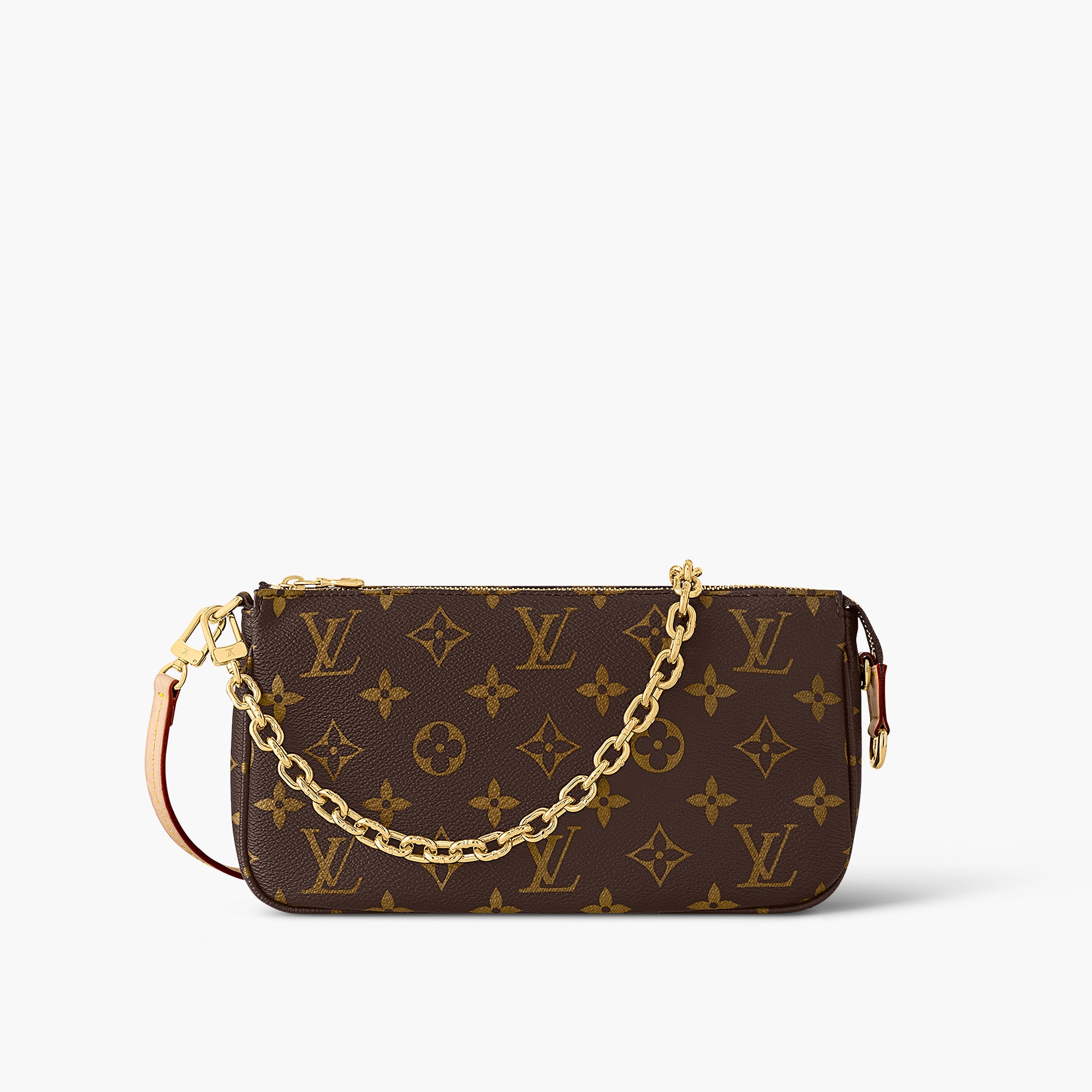 Shoulder Bag Louis Vuitton Evening Bag With Gold Chain Lv Pochette