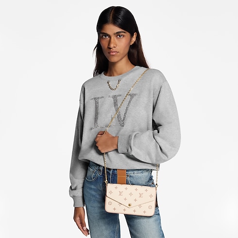 Pochette Félicie Monogram Empreinte Leather in Women's Wallets and Small Leather Goods Wallets on Chain and Micro Bags collections by Louis Vuitton (Product zoom)