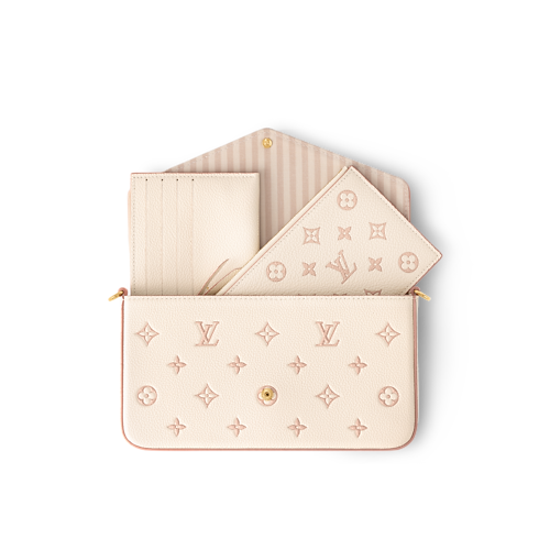 Pochette Félicie Monogram Empreinte Leather in Women's Wallets and Small Leather Goods Wallets on Chain and Micro Bags collections by Louis Vuitton (Product zoom)