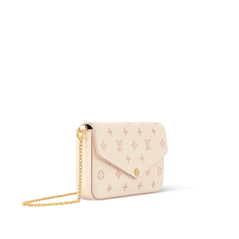 Pochette Félicie Monogram Empreinte Leather in Women's Wallets and Small Leather Goods Wallets on Chain and Micro Bags collections by Louis Vuitton (Product zoom)