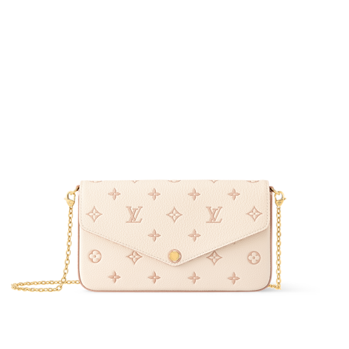 Pochette Félicie Monogram Empreinte Leather in Women's Wallets and Small Leather Goods Wallets on Chain and Micro Bags collections by Louis Vuitton (Product zoom)