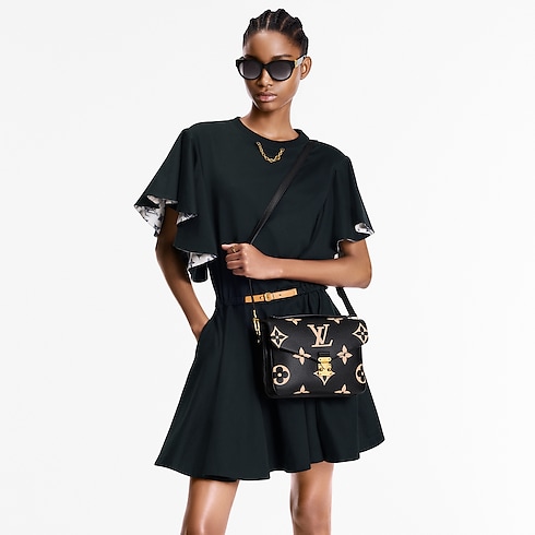 Pochette Métis Bicolour Monogram Empreinte Leather in Women's Handbags All Handbags for Women collections by Louis Vuitton (Product zoom)