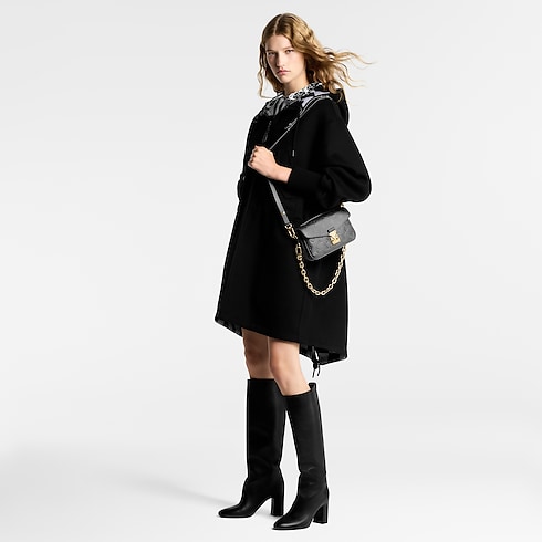 Pochette Métis East West Monogram Empreinte Leather in Women's Handbags All Handbags for Women collections by Louis Vuitton (Product zoom)