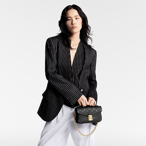 Pochette Métis East West Monogram Empreinte Leather in Women's Handbags All Handbags for Women collections by Louis Vuitton (Product zoom)