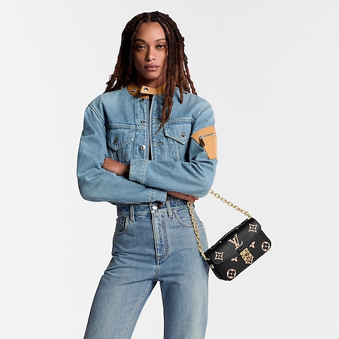 Pochette Métis East West Monogram Empreinte Leather in Women's Handbags All Collections collections by Louis Vuitton (Product zoom)