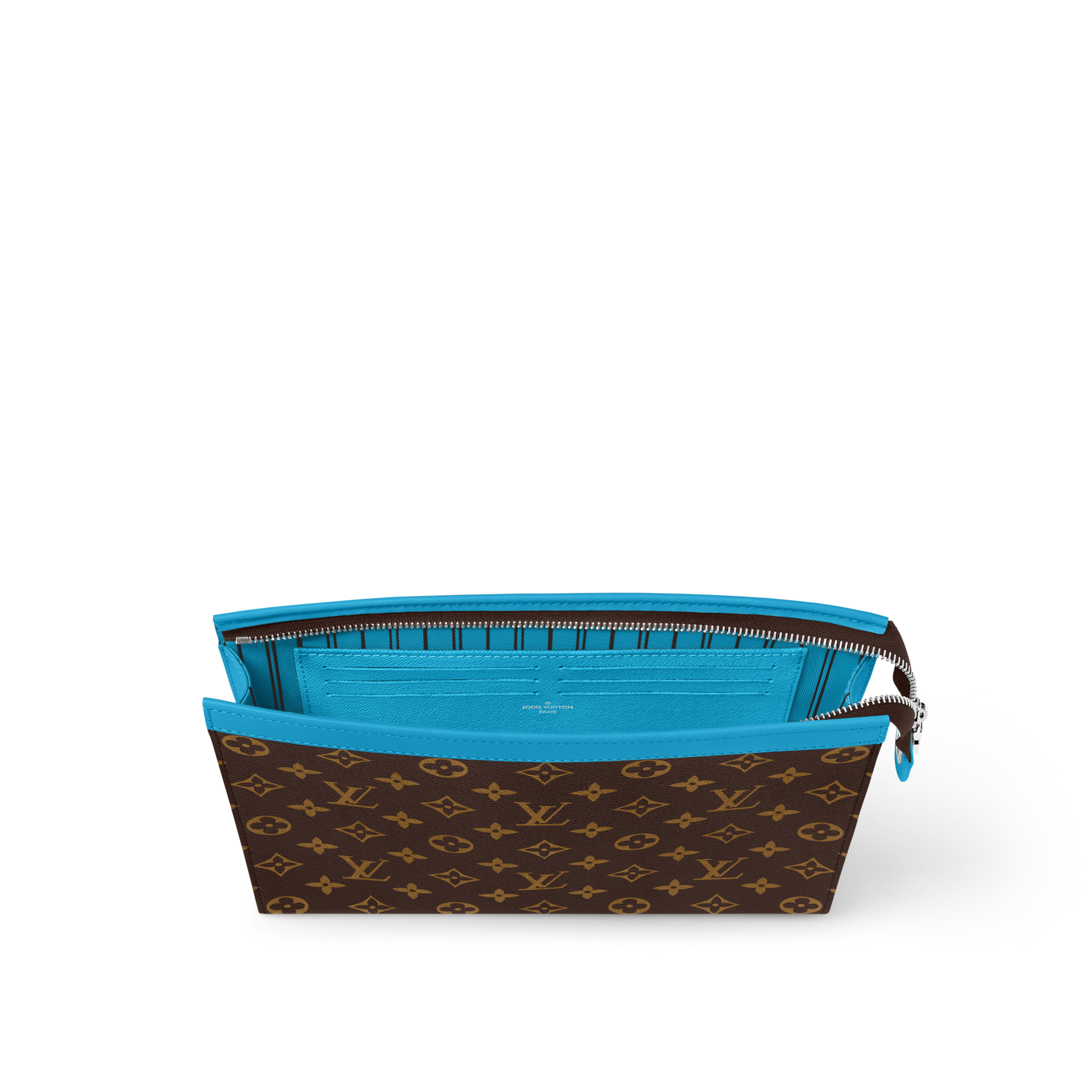 Pochette Voyage MM Monogram Macassar Canvas in Super Lucky Day