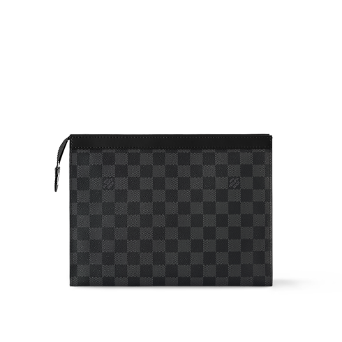 Pochette Voyage MM Damier Graphite Canvas in Men's Travel Travel Accessories collections by Louis Vuitton (Product zoom)