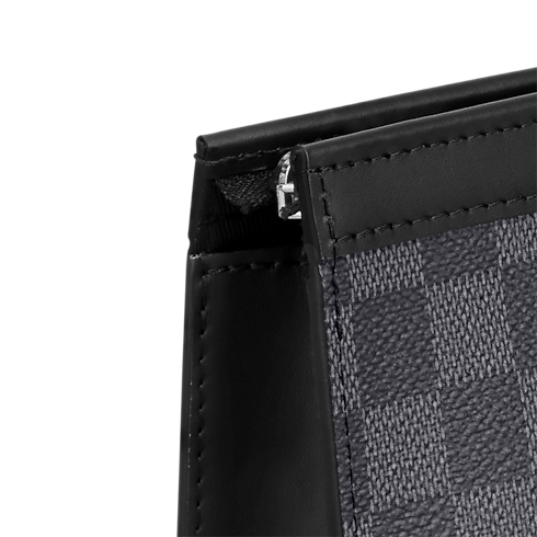 Pochette Voyage MM Damier Graphite Canvas in Men's Travel Travel Accessories collections by Louis Vuitton (Product zoom)