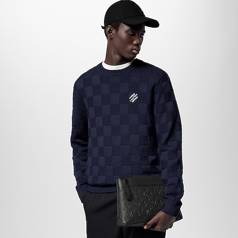 Pochette Voyage Souple Monogram Shadow Leather in Men's Wallets and Small Leather Goods Pouches collections by Louis Vuitton (Product zoom)