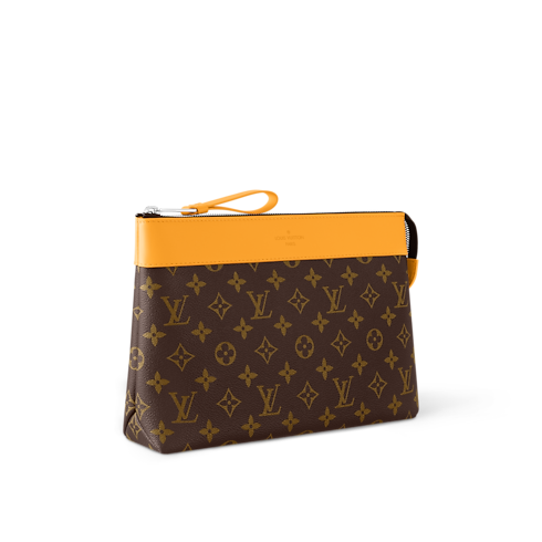 Pochette Voyage Souple Monogram Macassar Canvas in Gifts's Valentine's Day Gifts for Him } collections by Louis Vuitton (Product zoom)