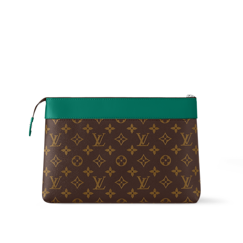 Pochette Voyage Souple Monogram Macassar Canvas in Gifts's Valentine's Day Gifts for Him } collections by Louis Vuitton (Product zoom)