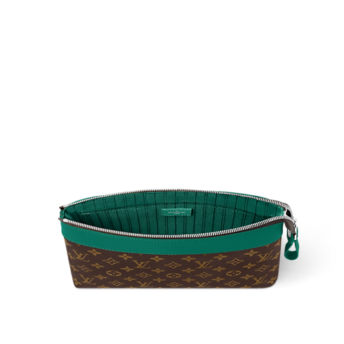 Pochette Voyage Souple Monogram Macassar Canvas in Gifts's Valentine's Day Gifts for Him } collections by Louis Vuitton (Product zoom)