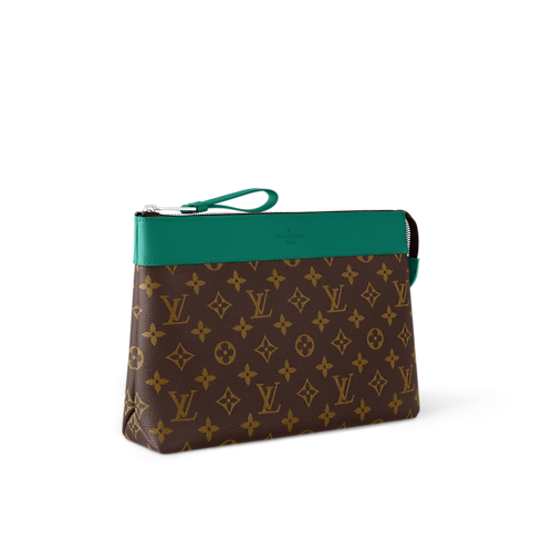 Pochette Voyage Souple Monogram Macassar Canvas in Gifts's Valentine's Day Gifts for Him } collections by Louis Vuitton (Product zoom)