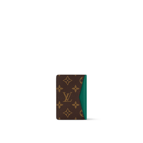 Pocket Organizer Monogram Macassar Canvas in Women's Wallets and Small Leather Goods Newness collections by Louis Vuitton (Product zoom)