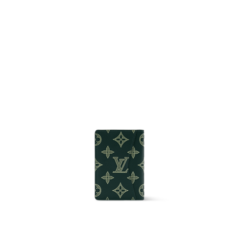 Pocket Organizer Monogram Shadow Leather in Men's Wallets and Small Leather Goods Men's Card Holder Wallets & Passport Cases collections by Louis Vuitton (Product zoom)