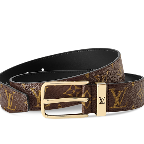 Pont Neuf Monogram 35mm Belt in Men's Accessories Men's Belts collections by Louis Vuitton (Product zoom)