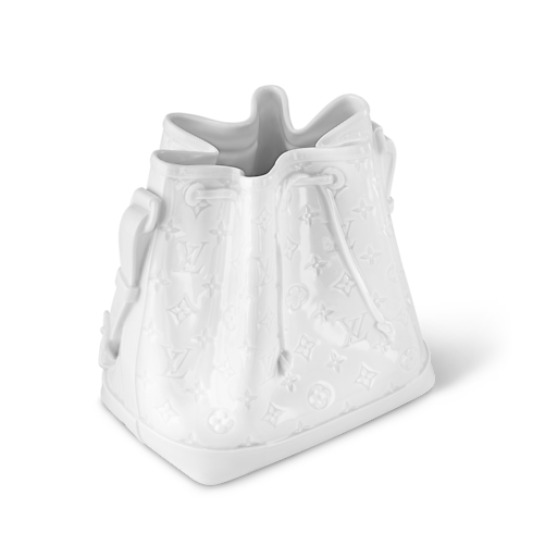 Porcelain Vase Noé BB Monogram in Trunks, Travel and Home's Highlights Art of Living Campaign collections by Louis Vuitton (Product zoom)