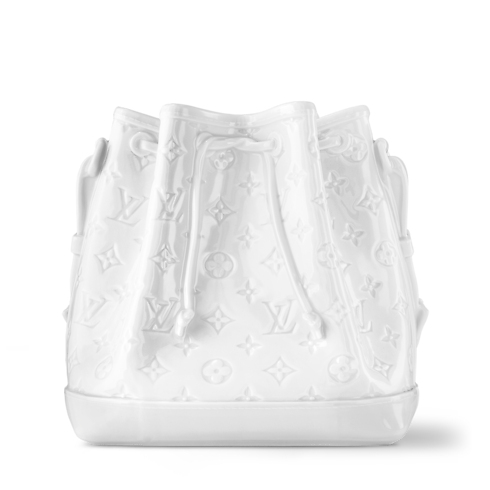 Porcelain Vase Noé BB Monogram in Trunks, Travel and Home's Highlights Art of Living Campaign collections by Louis Vuitton (Product zoom)