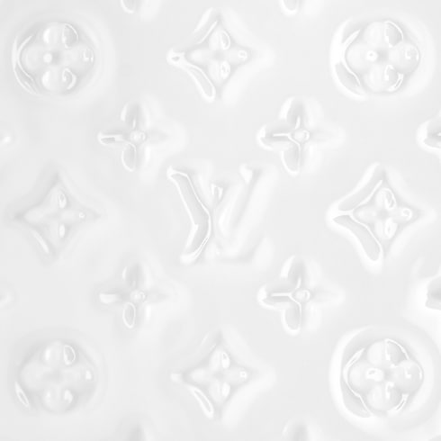 Porcelain Vase Petite Boite Chapeau Monogram in Trunks, Travel and Home's Highlights Art of Living Campaign collections by Louis Vuitton (Product zoom)