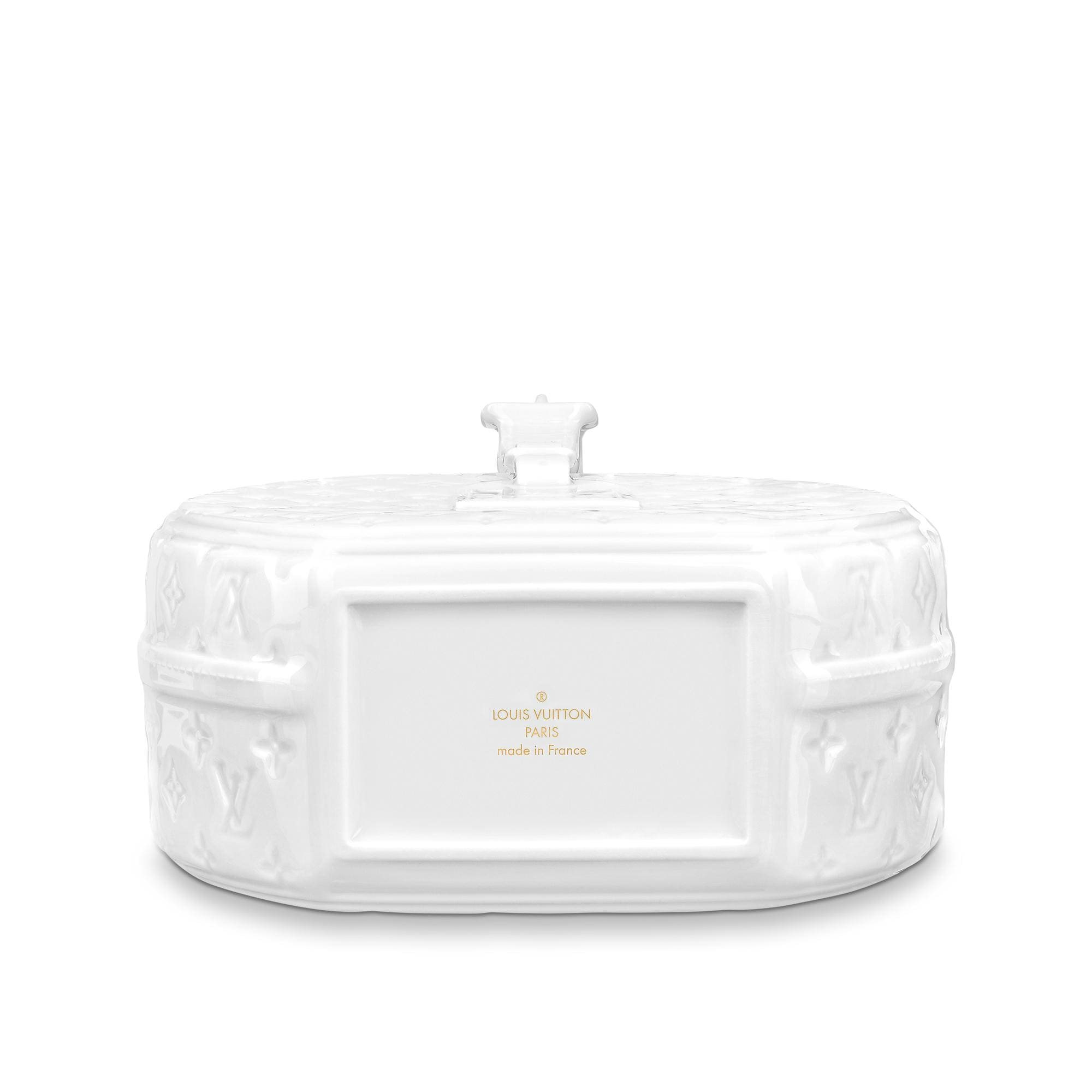 Porcelain Vase Petite Boite Chapeau Monogram in Trunks, Travel and Home