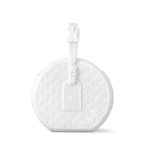 Porcelain Vase Petite Boite Chapeau Monogram in Trunks, Travel and Home's Highlights Art of Living Campaign collections by Louis Vuitton (Product zoom)