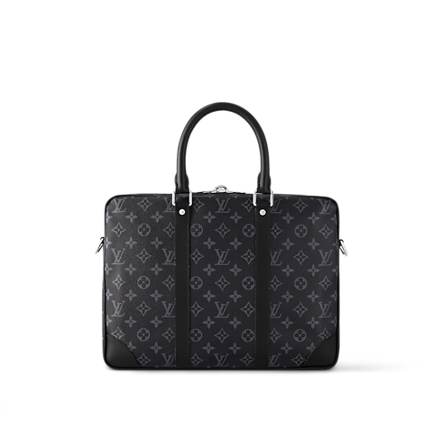 Porte-Documents Voyage PM Monogram Eclipse in Men's Bags All Collections collections by Louis Vuitton (Product zoom)