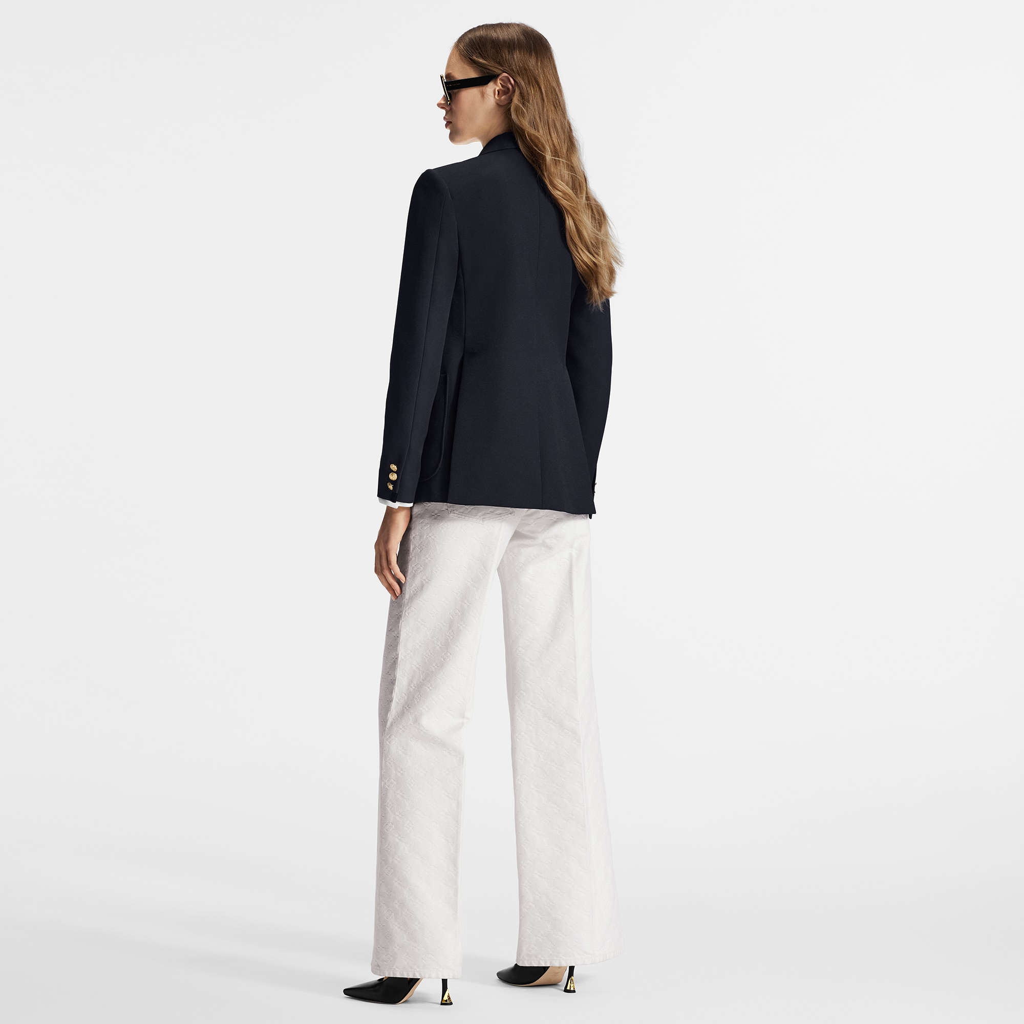 Preppy Wool Blazer  in Women