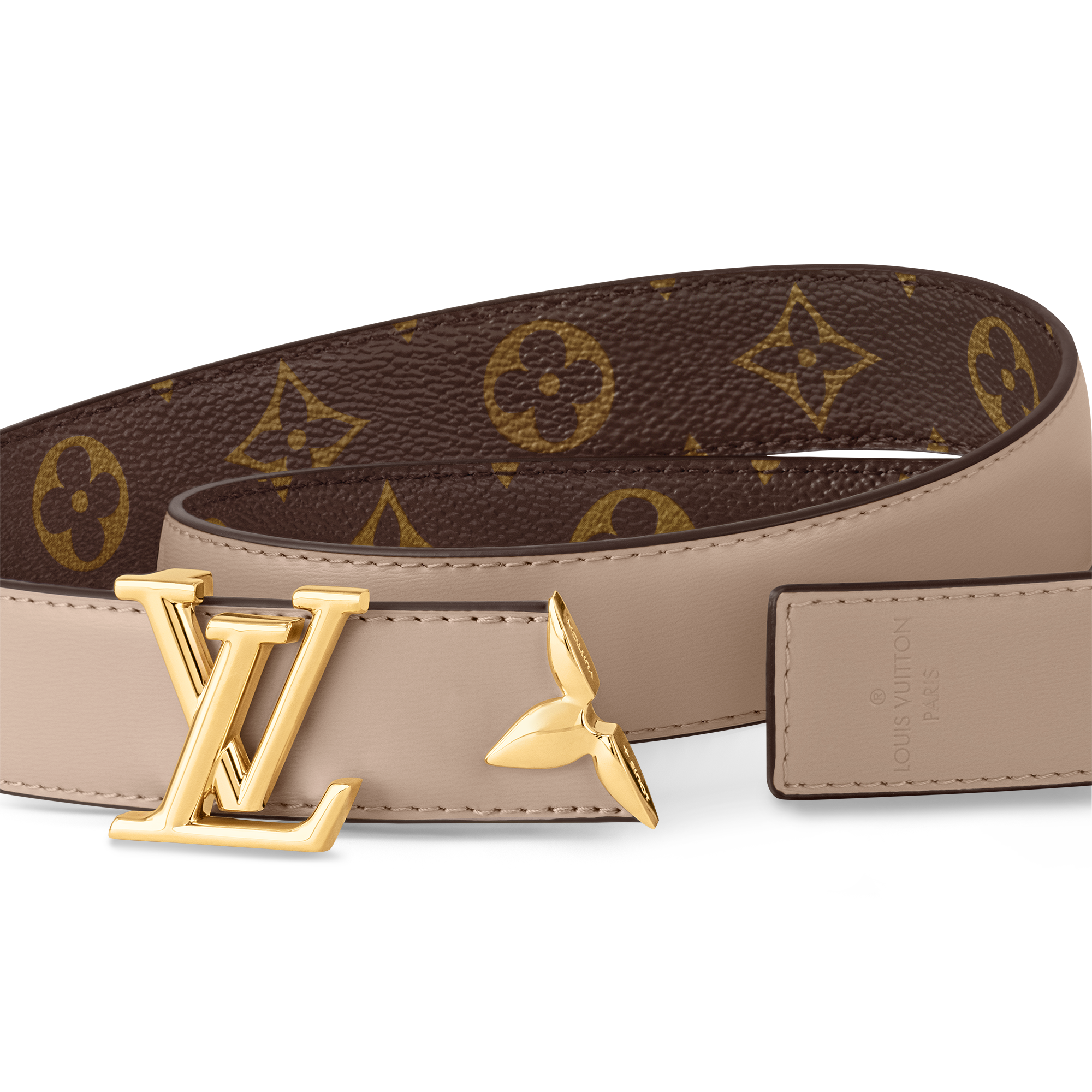 Pretty LV 30mm Reversible Belt Monogram in Women