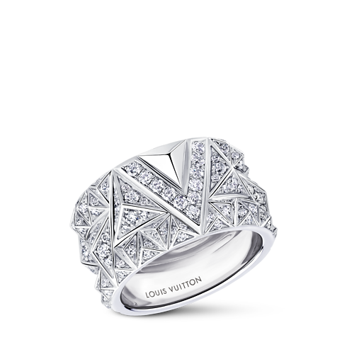 Pure V Ring, White Gold and Diamonds in Jewellery's Categories Rings collections by Louis Vuitton (Product zoom)