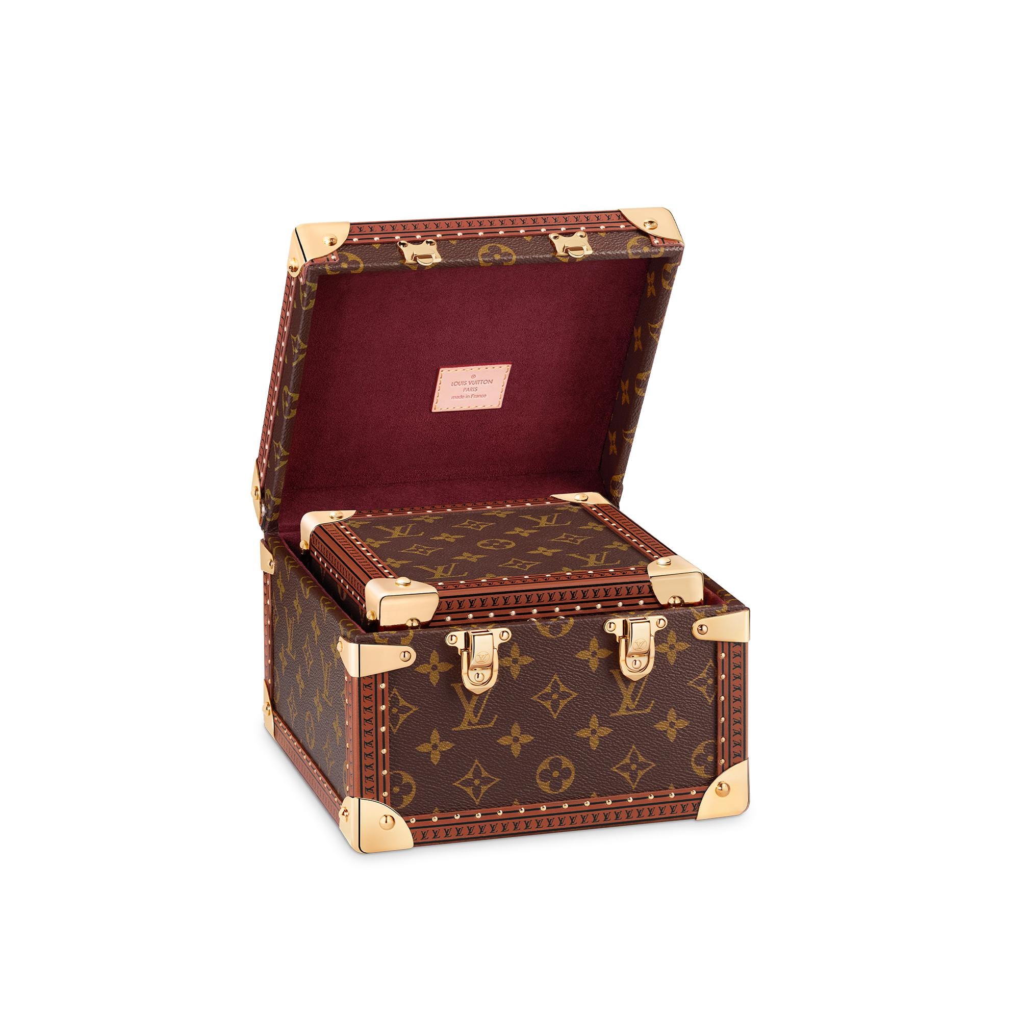Pyramid Trunk Monogram in Trunks, Travel and Home