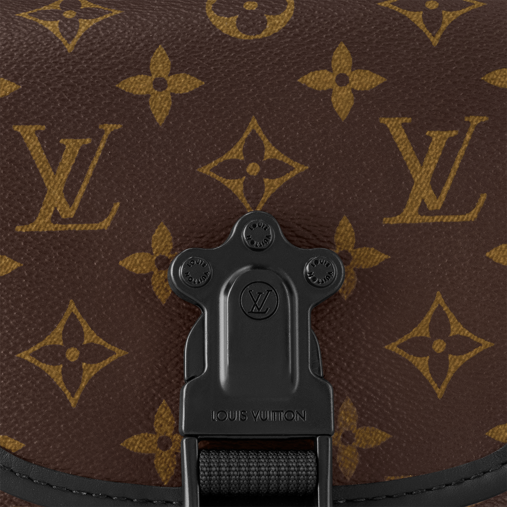 Quest Messenger Monogram Macassar Canvas in Men