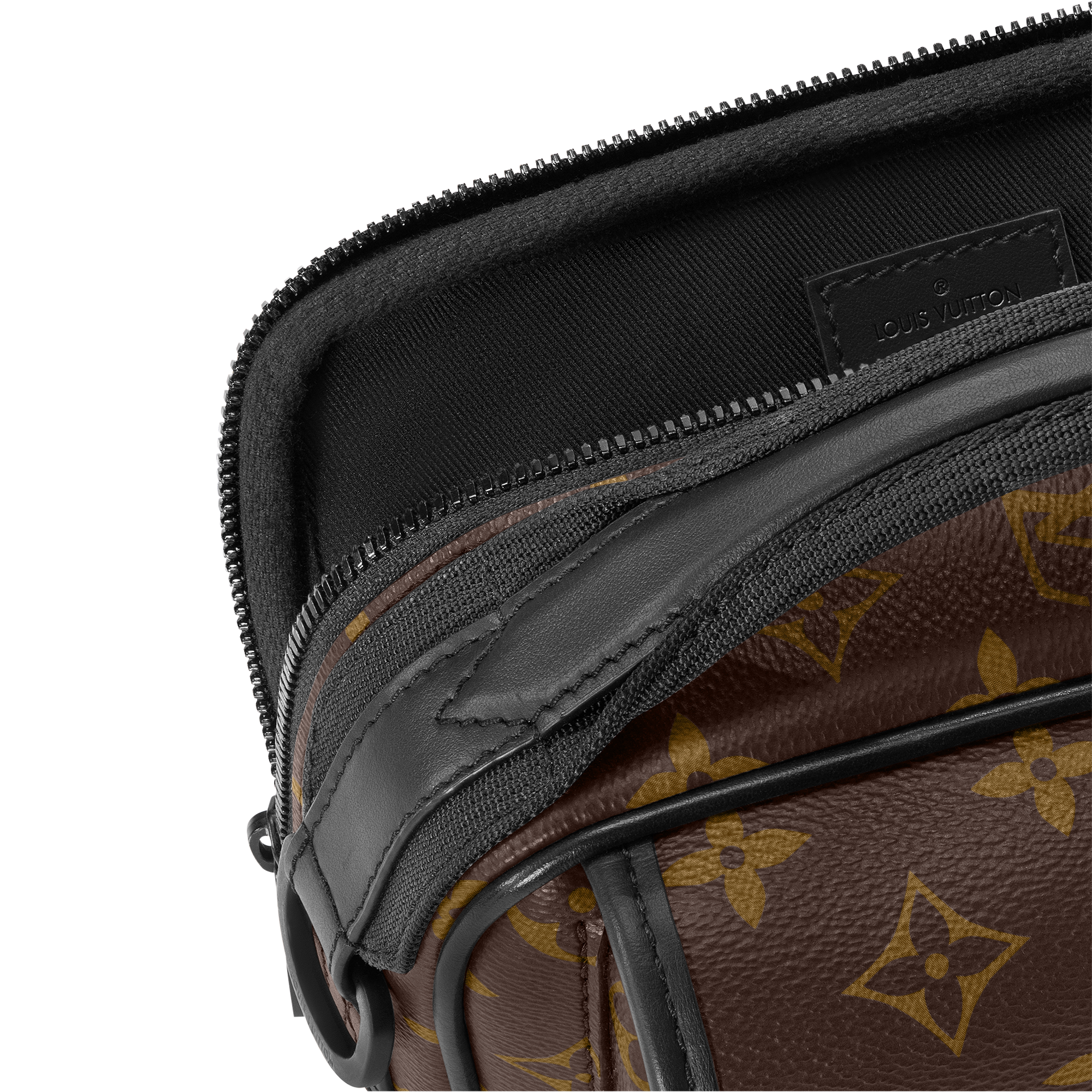 Quest Messenger Monogram Macassar Canvas in Men