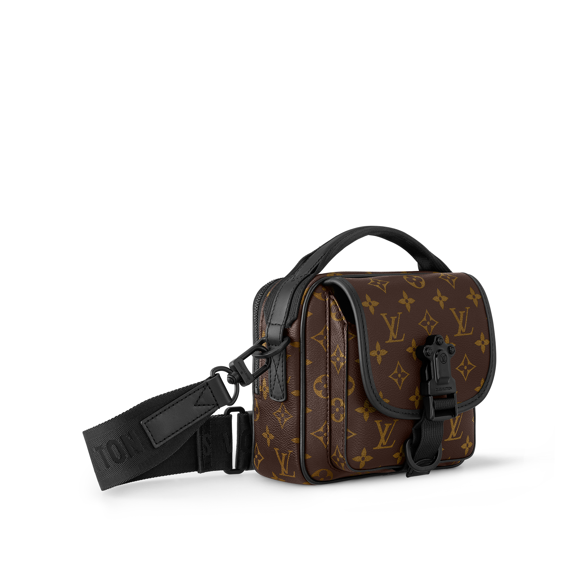 Quest Messenger Monogram Macassar Canvas in Men