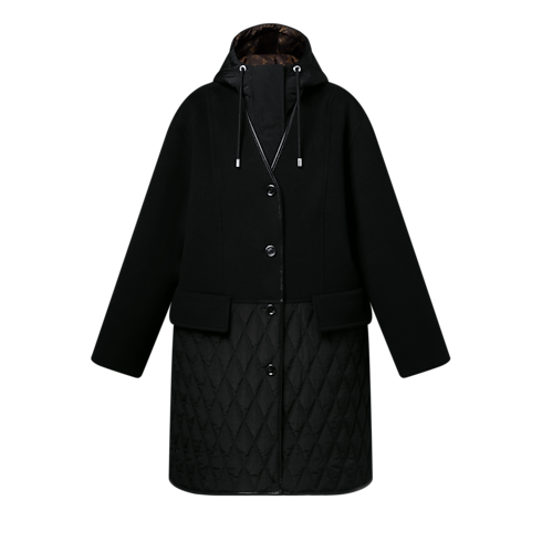 Quilt Accent Coat in Women's Ready-to-Wear Coats and Jackets collections by Louis Vuitton (Product zoom)