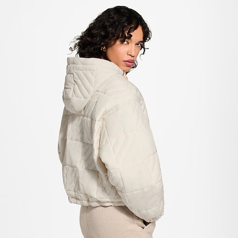 Quilted Damier Zip-Up Jacket in Women's Ready-to-Wear Coats and Jackets collections by Louis Vuitton (Product zoom)