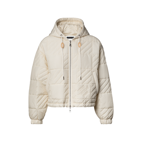 Quilted Damier Zip-Up Jacket in Women's Ready-to-Wear Coats and Jackets collections by Louis Vuitton (Product zoom)