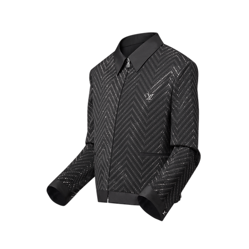 Rhinestone Evening Blouson in Men's Ready-to-Wear Outerwear and Coats collections by Louis Vuitton (Product zoom)
