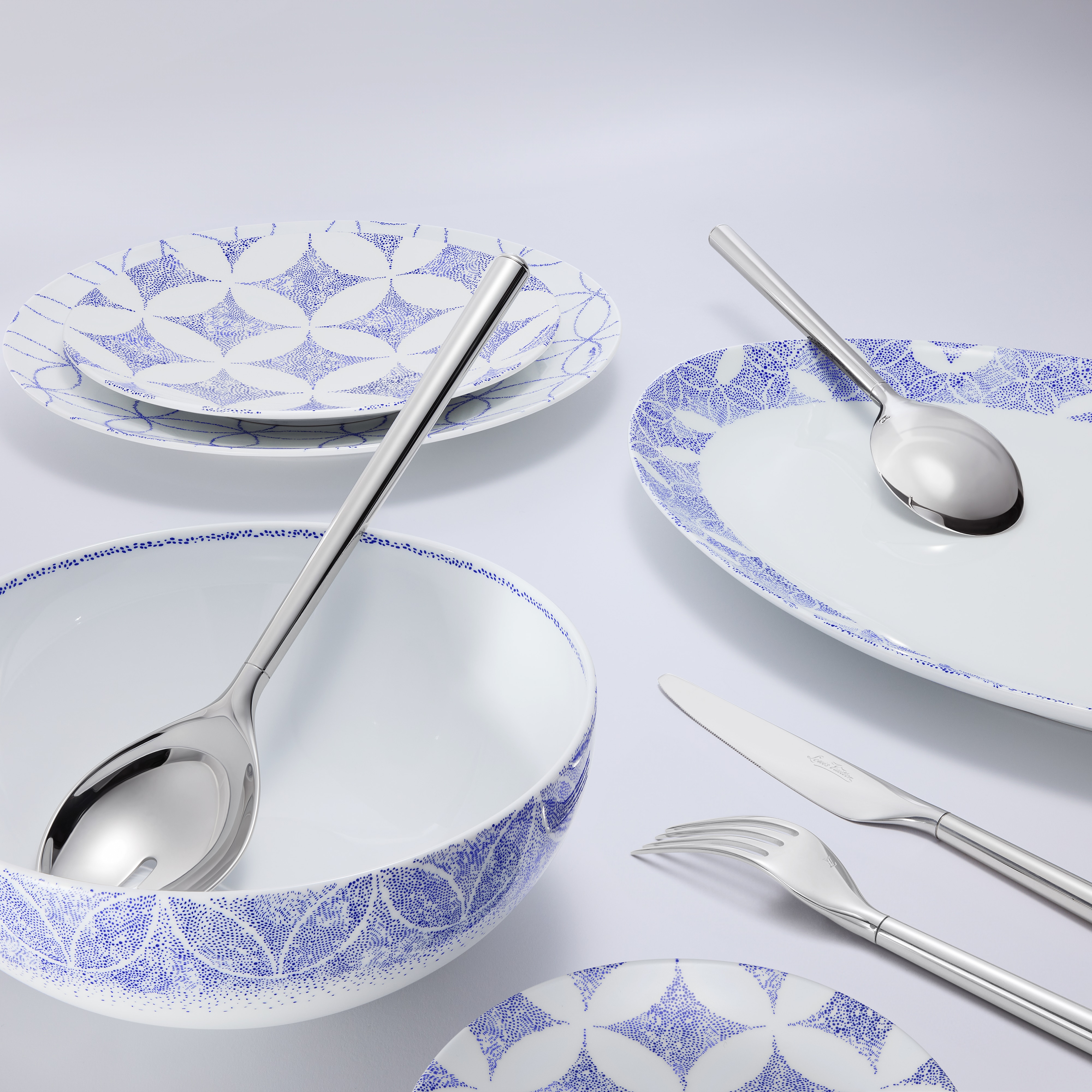Rivet Serving Set   in Trunks, Travel and Home