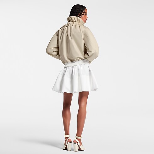 Ruffle Collar Bomber Jacket in Women's Ready-to-Wear Coats and Jackets collections by Louis Vuitton (Product zoom)