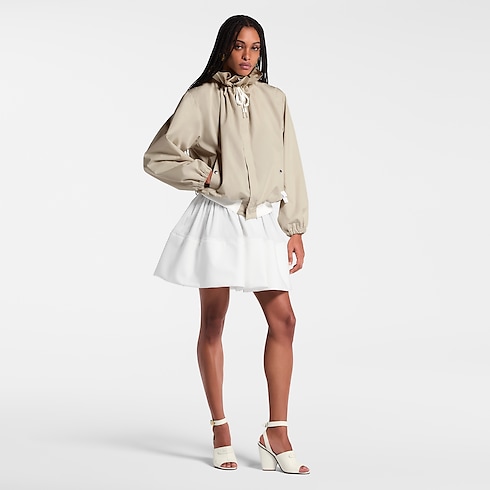 Ruffle Collar Bomber Jacket in Women's Ready-to-Wear Coats and Jackets collections by Louis Vuitton (Product zoom)